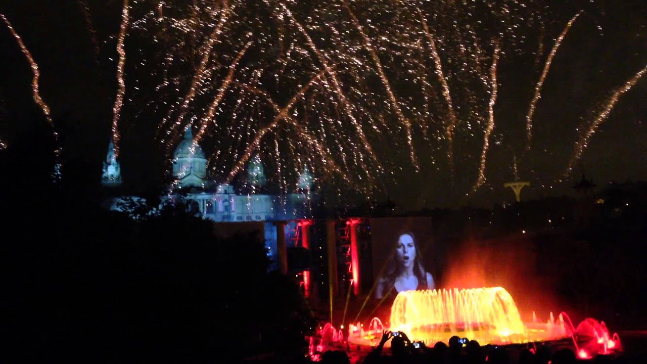 Barcelona - Piromusical 2014