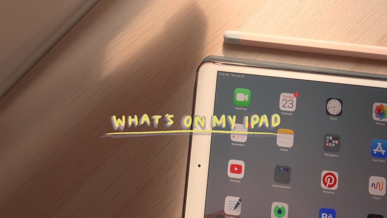 what's on my ipad!