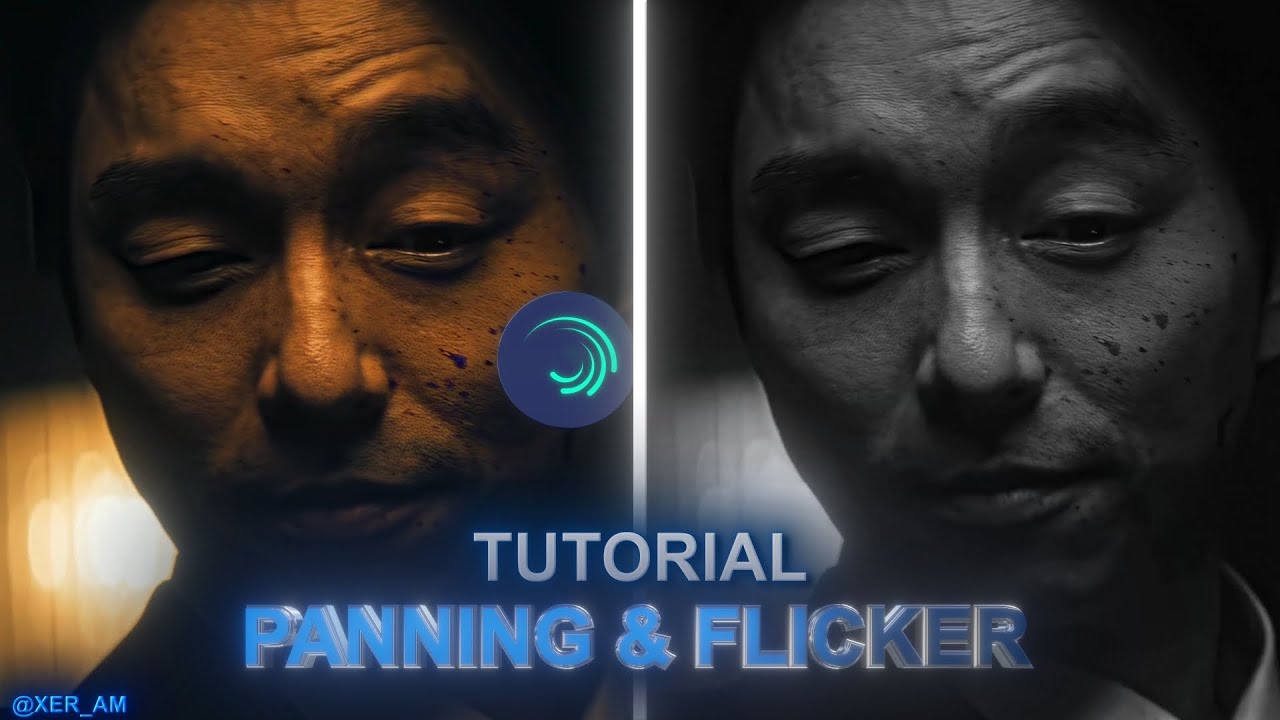 full smooth panning & flicker tutorial on alight motion (+presets)