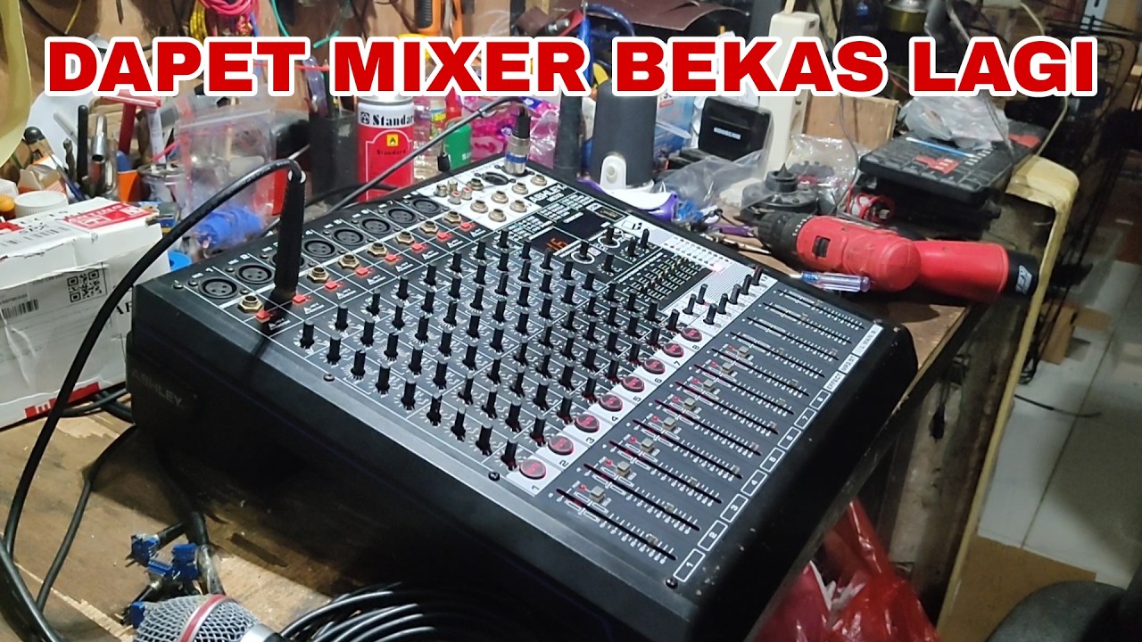 BARU DAPAT MIXER BEKASAN.. LANGSUNG SERVIS DAN DI JUAL..