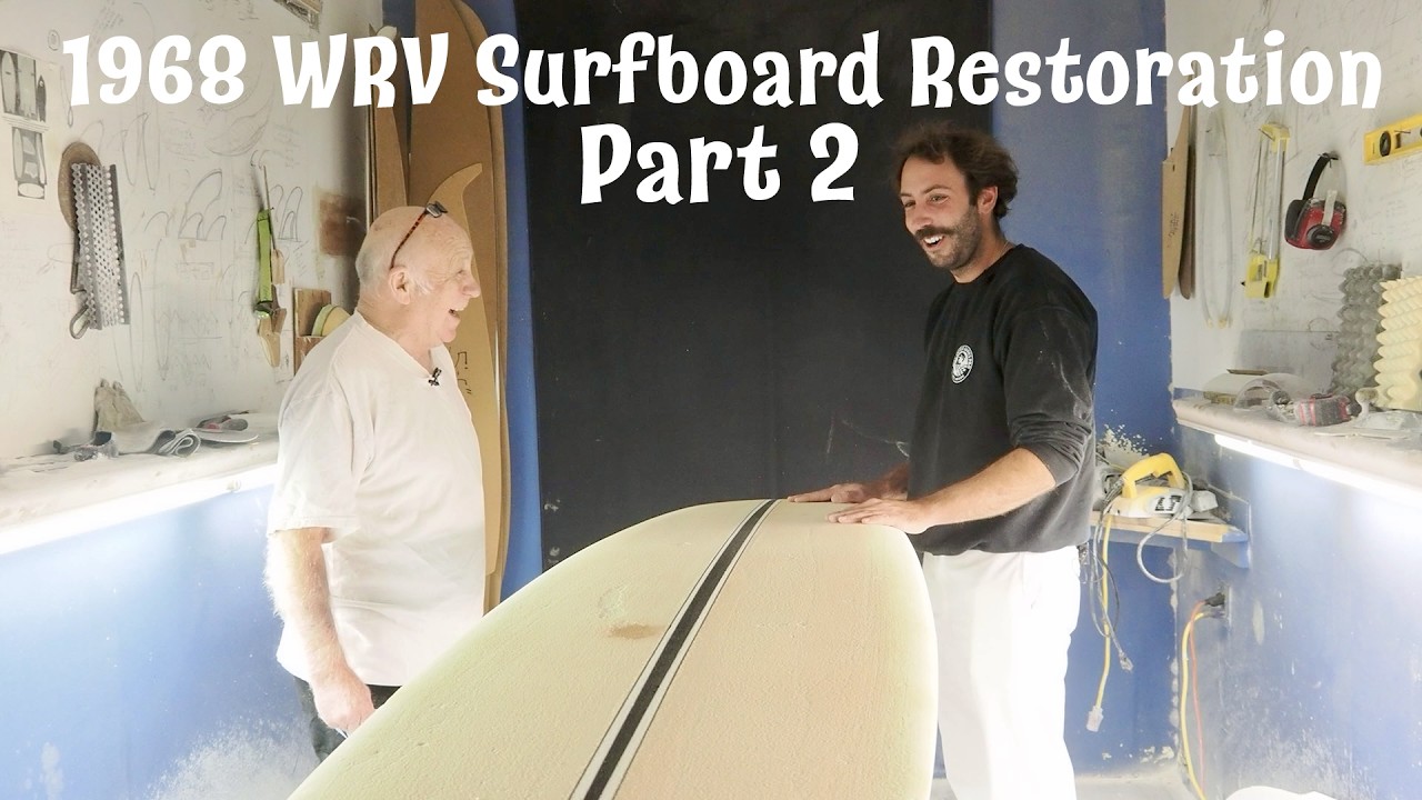 1968 WRV Surfboard Restoration Part 2