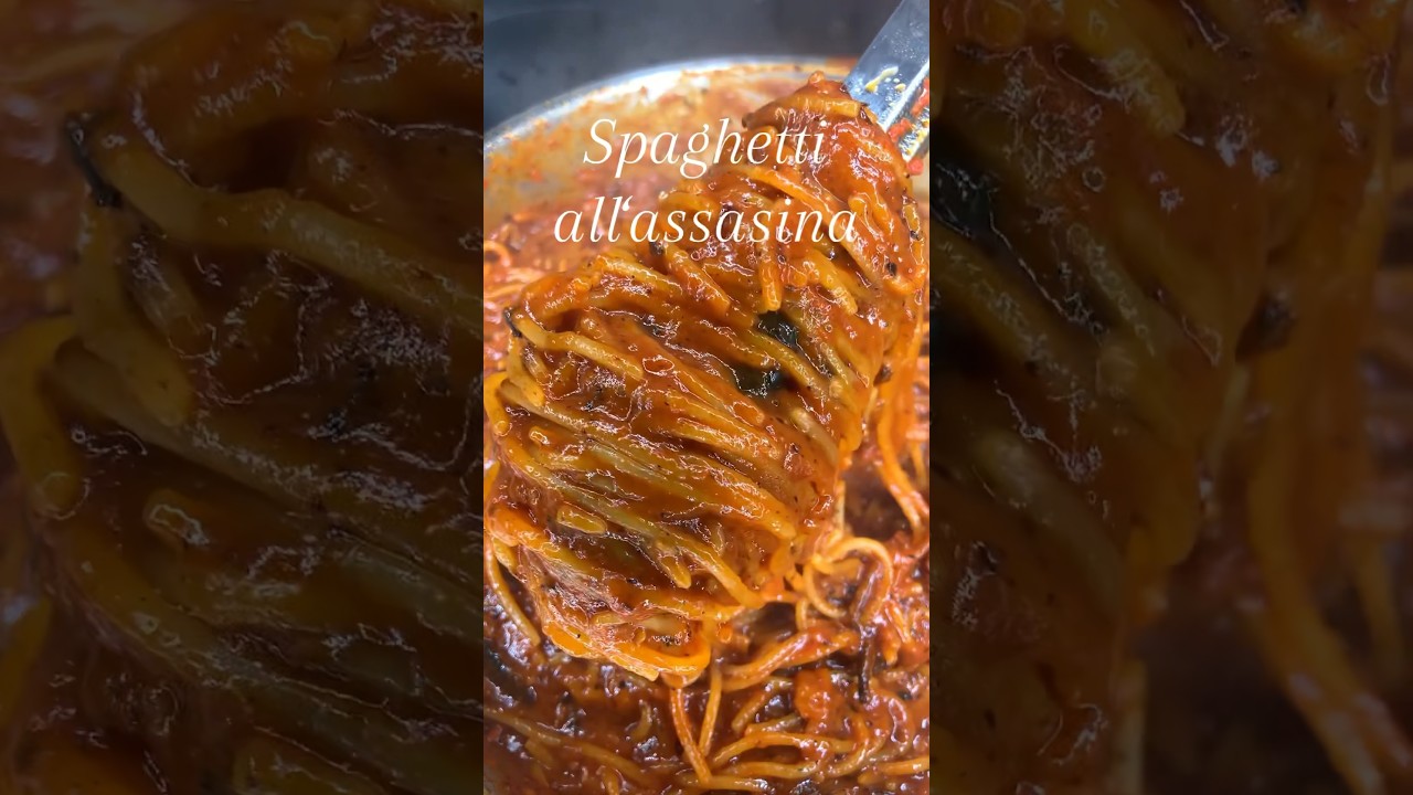 Spaghetti al&lsquo;assasina 🍝 #spaghettiallassassina #pasta #viral #waskocheichheute