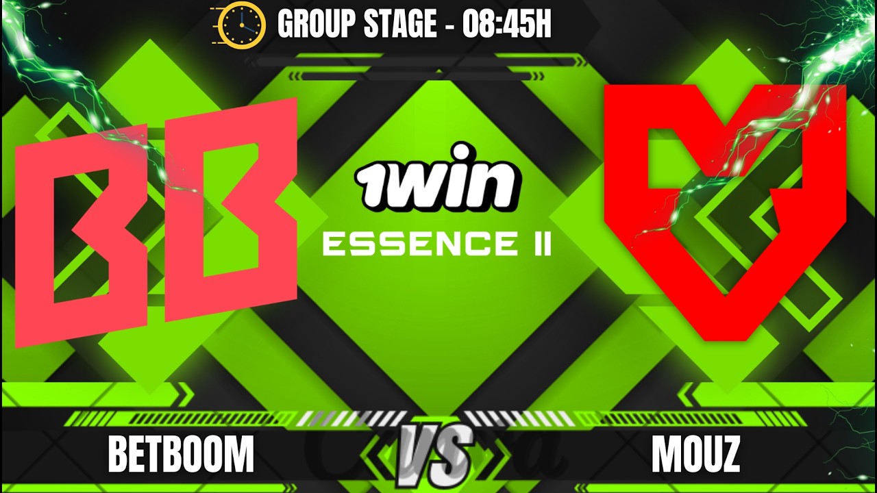 [PT-BR] BETBOOM X MOUZ - 1WIN ESSENCE II - GRUPOS - @LEON