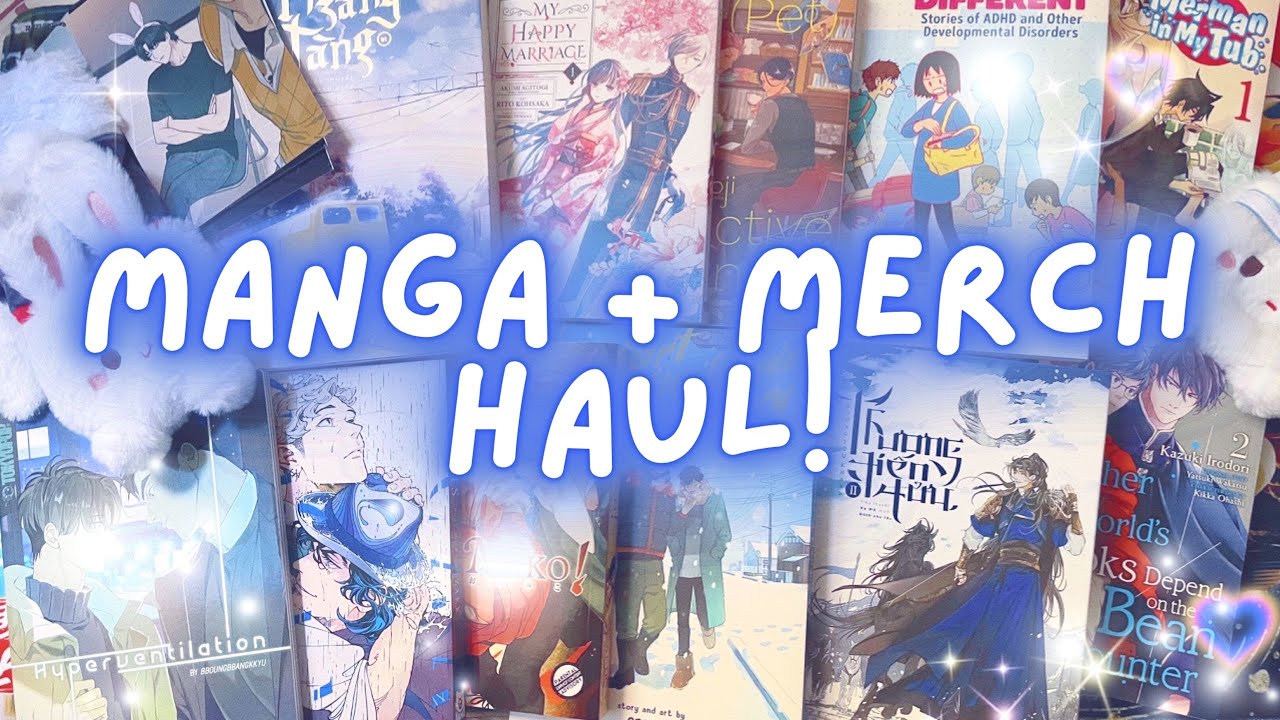 november merch/manga haul + reading log! // what i read instead of sleeping (25+ volumes)