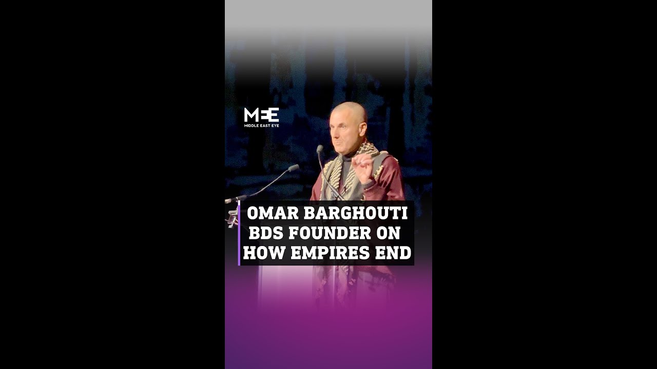 Omar Barghouti BDS Founder on 'Ending Complicity in Israel's crimes'
