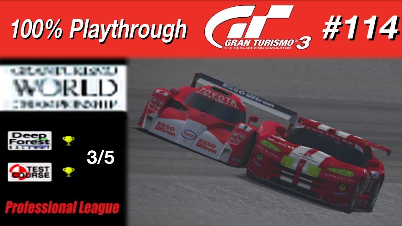 Gran Turismo 3 - #114 - GT World Championship 3/5