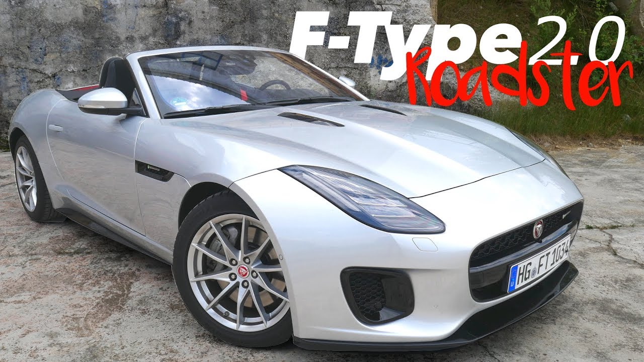 Jaguar F-Type 2.0 Cabrio 2018 | Ein 4-Zylinder im F-Type? Fahr doch