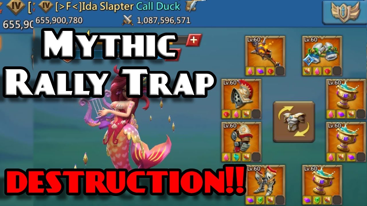 Mini Titan Caps Rallies then Rallies the Rally Lead! Lords Mobile