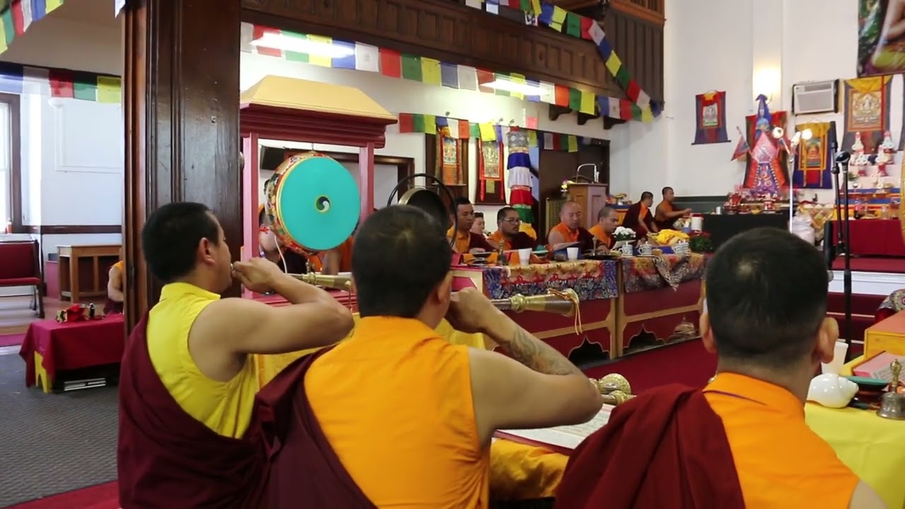 Phurdok Puja at Buddhist Society of Cincinnati, Ohio  -  Ngagyur Shedi Pemi Ling Gomba, USA