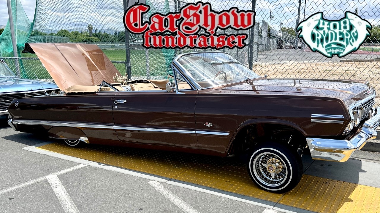 LOWRIDERS AT SAN JOSE HIGH SCHOOL (FUNDRAISER FOR FOOTBALL TEAM) | San Jose, CA