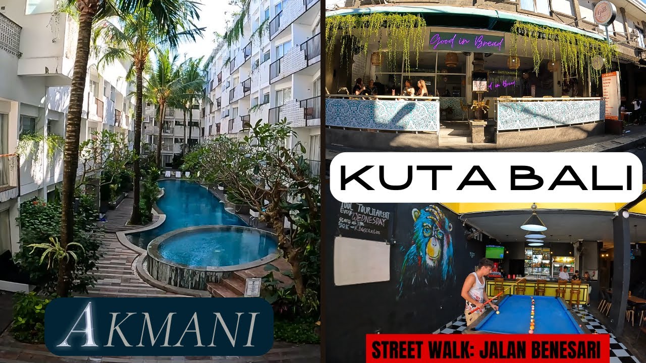 Bali Kuta Hotels Akmani Hotel Accommodation Jalan Legian