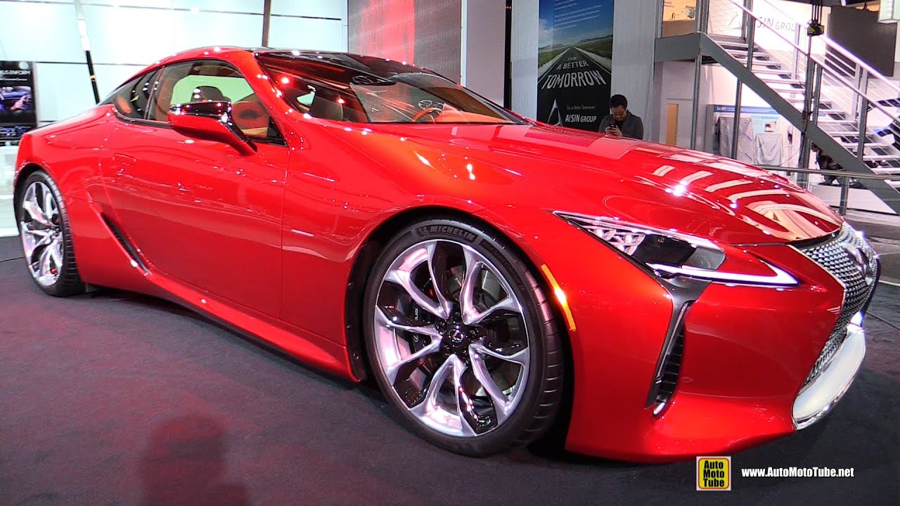 2017 Lexus LC500 - Walkaround - Debut at 2016 Detroit Auto Show