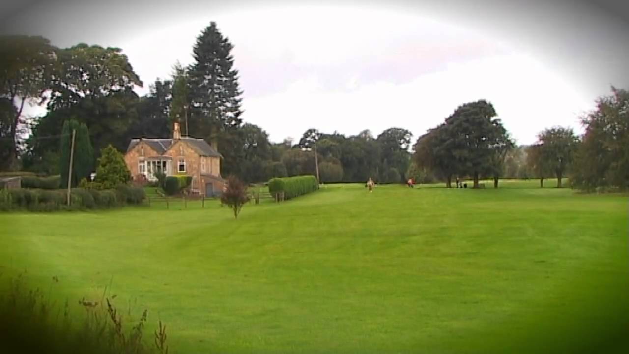 Cawder golf club - the driveway