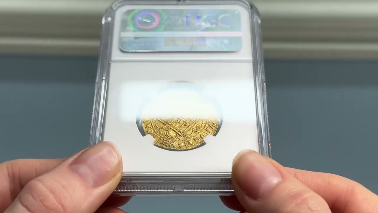 Spain 1454-74 Gold Castellano ND Henry IV Seville Mint Coin - Up for auction January 2026