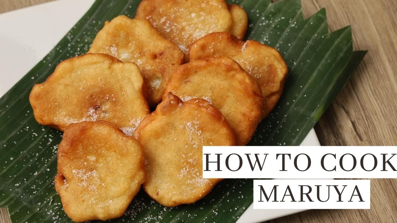 How to Cook Maruya  ( Banana Fritters ) Pinoy Merienda Recipe