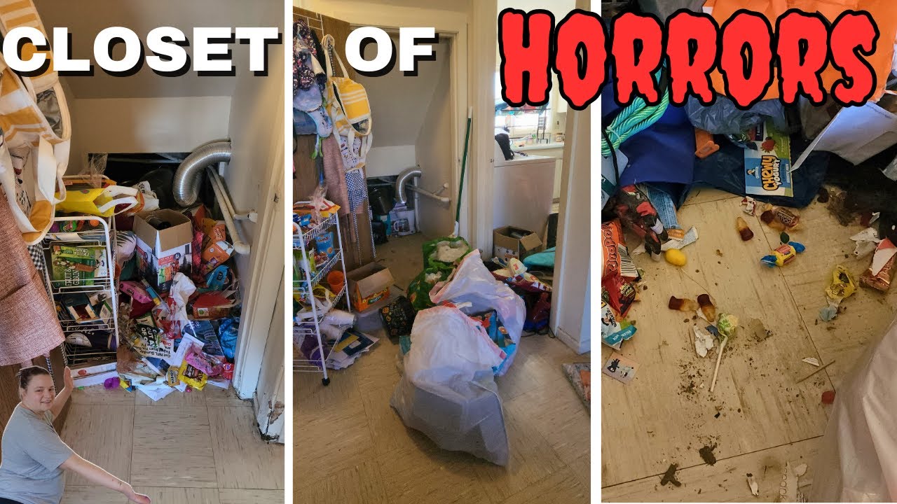 Decluttering My CLOSET of HORRORS | The Cost of Being MESSY!