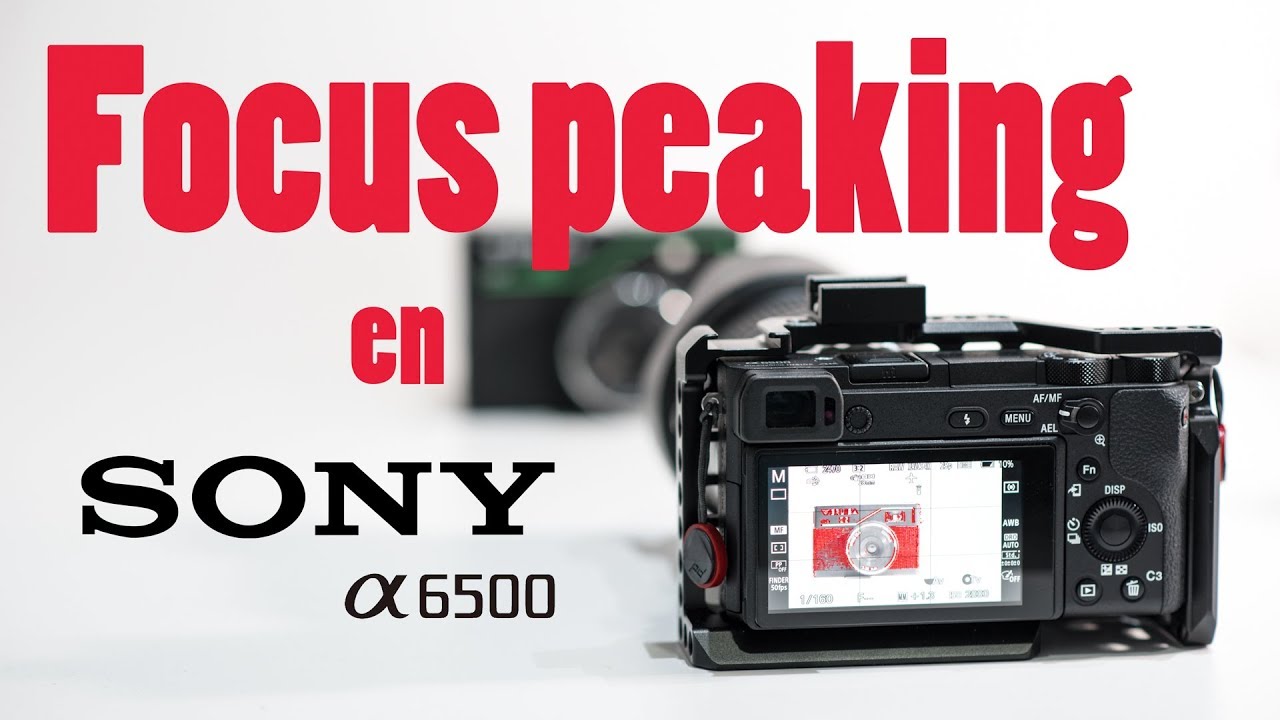 FOCUS PEAKING SONY A6500 | Español | Tutorial de Asistente de MF en Sony