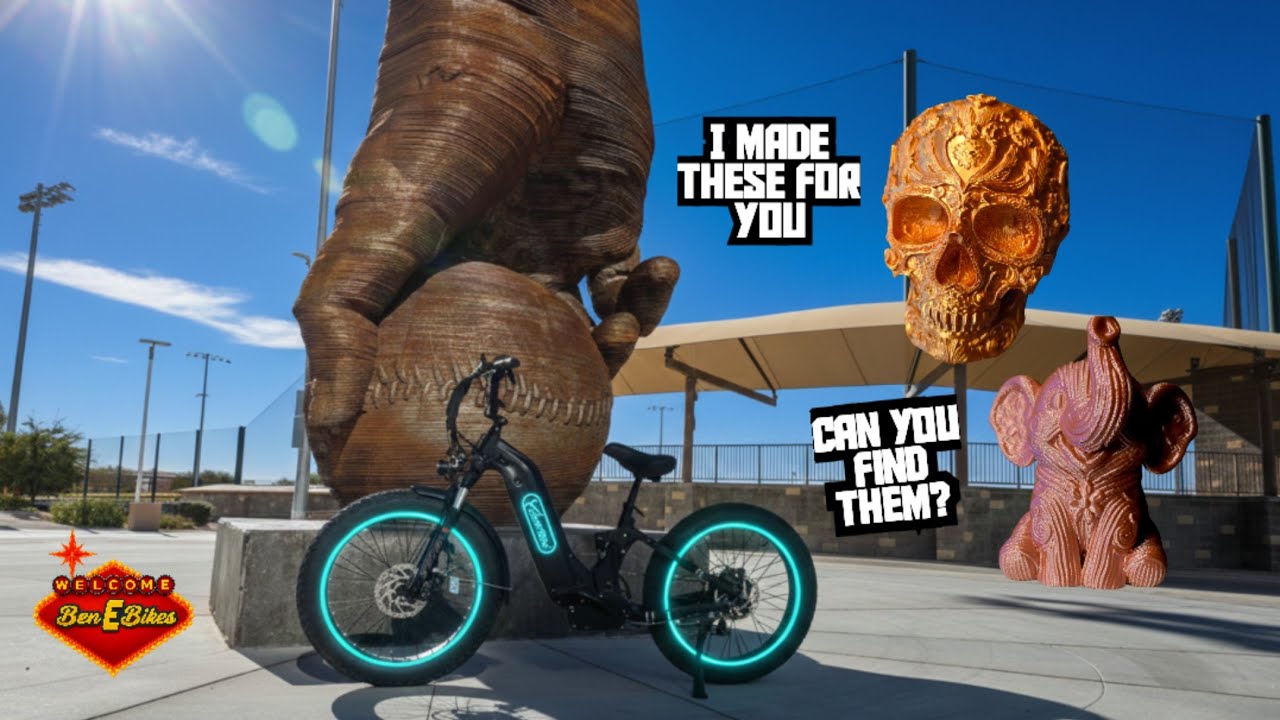 Exploring Exploration park in Las Vegas on my ebike