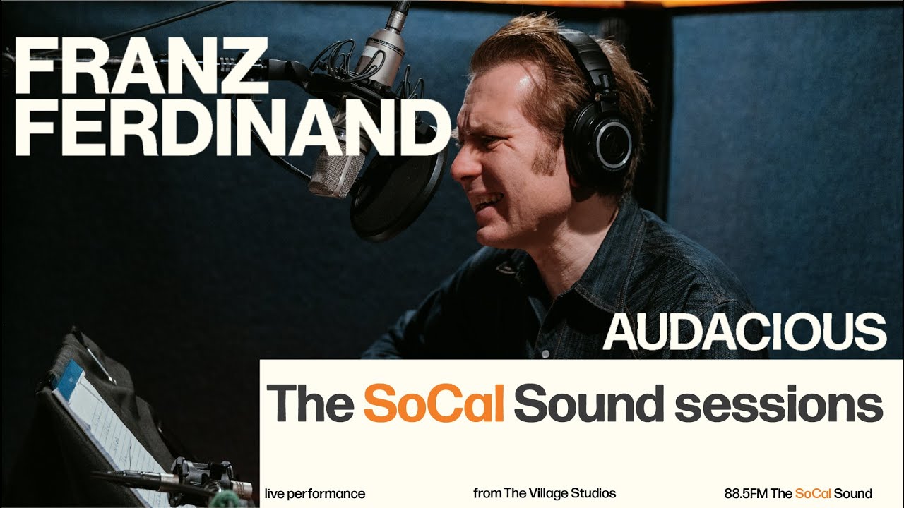 Franz Ferdinand - Audacious (LIVE from 88.5FM The SoCal Sound)