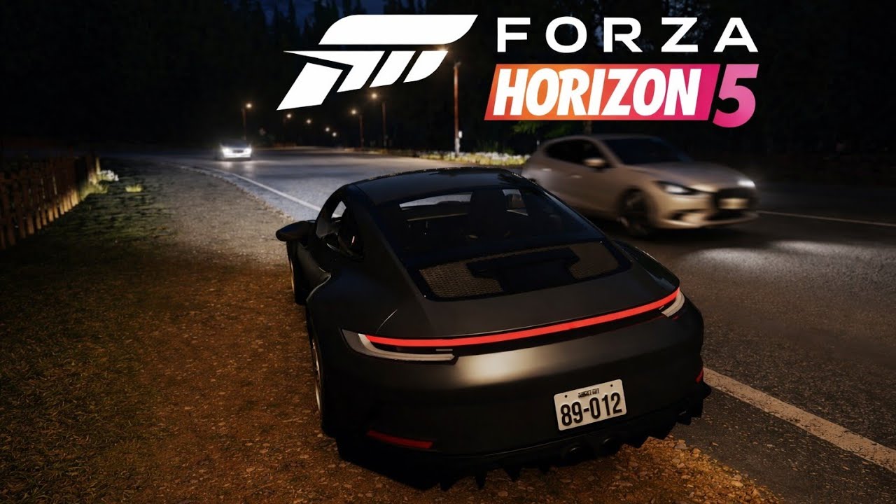 Highway Ride With PORCHE 911# Forza Horizon 5 # 
