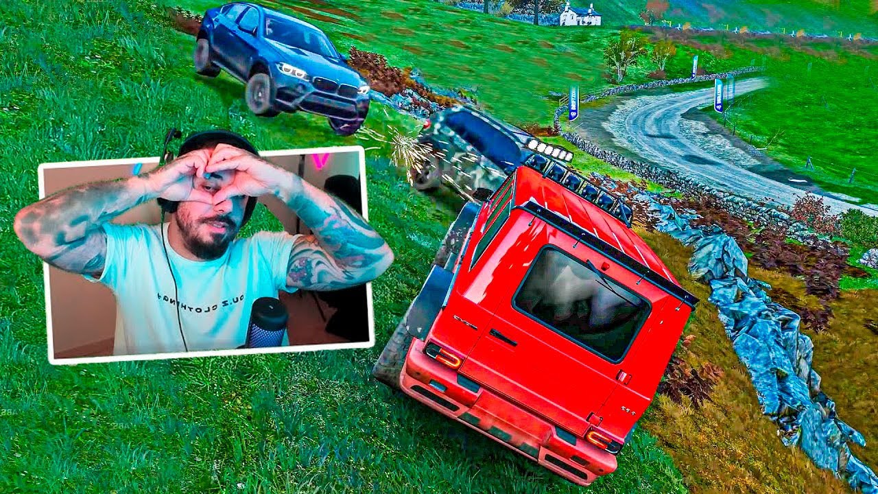 LADEIRA SEM FREIO - NOSSA AMIZADE ACABA AQUI - FORZA HORIZON 4