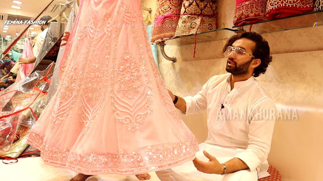 New Celeb Combination shade in Lehengas. You can’t see this type of Shades