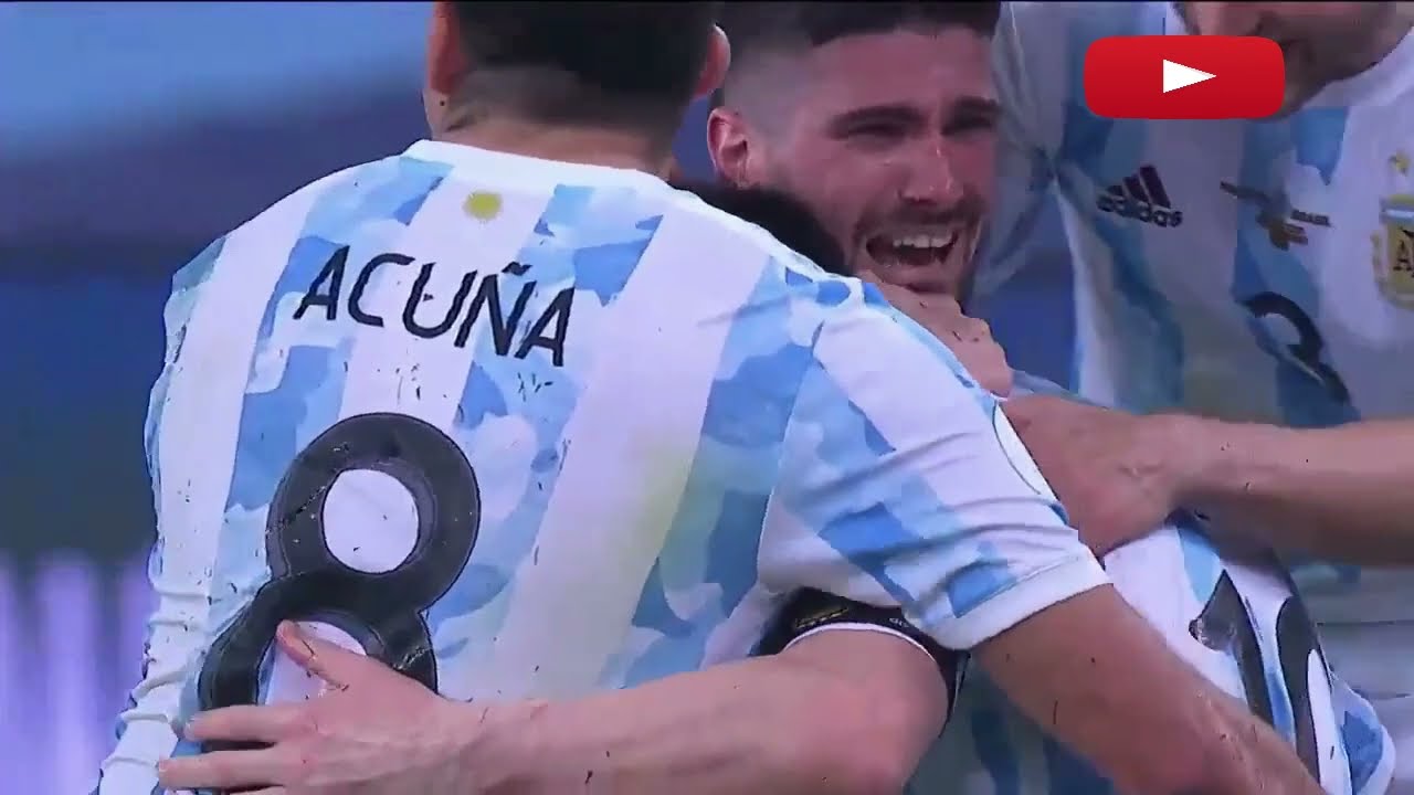 Argentina Campeón Copa América 2021 con canción cuando gana Rocky ft. Pablo Giralt