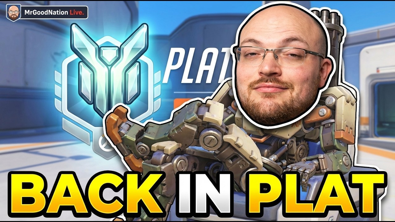 Barely Plat, Fully Arrogant | Overwatch Live