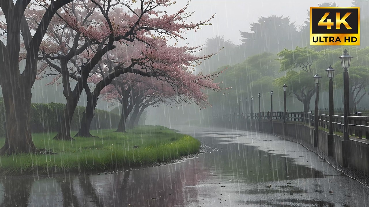 Soothing Rainfall Sounds for Deep Sleep to Fall Asleep Fast and Beat Insomnia Gently