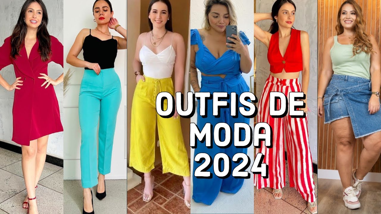 Outfis de moda 2024/tendencia de moda para mujer #ideasdemoda#fashion #motivation