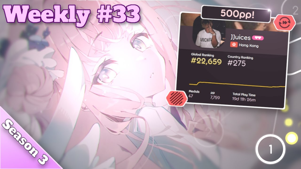 3 PP milestones!!! | osu!Arena Season 3