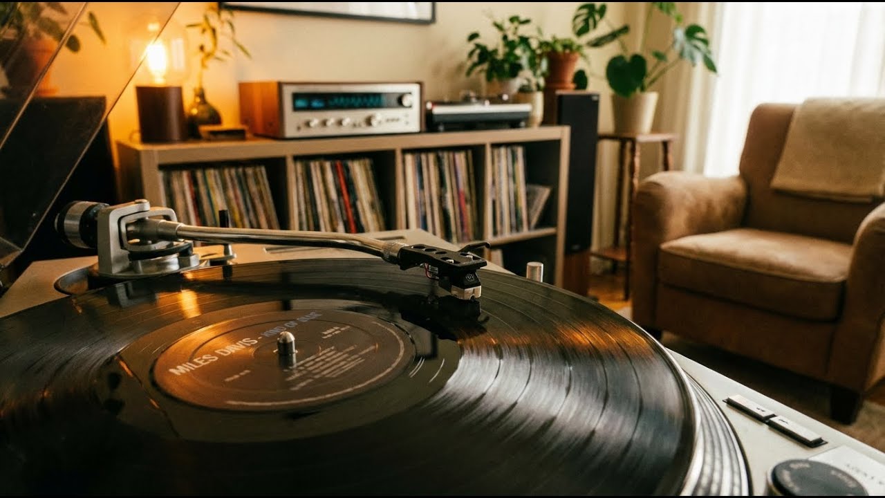 Vinyl Crackling White Noise