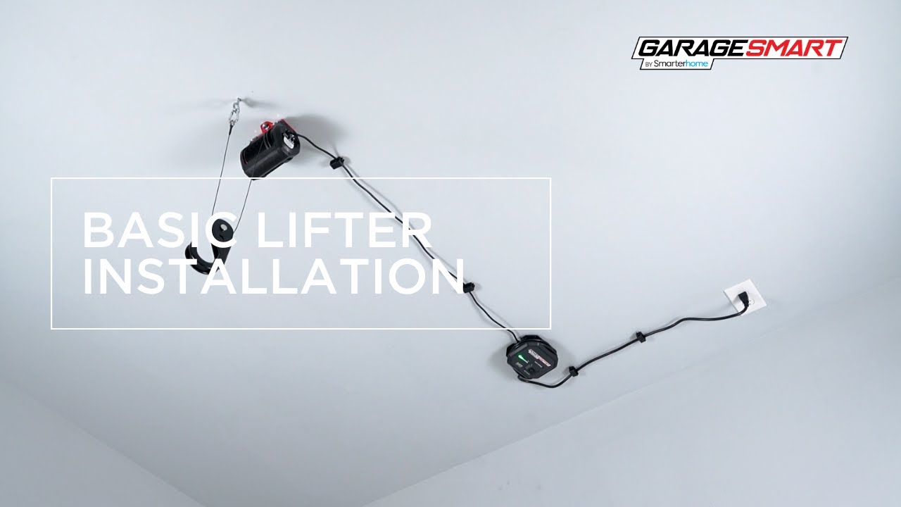 Basic Garage Lifter Installation - Garage Smart Basic Lifter
