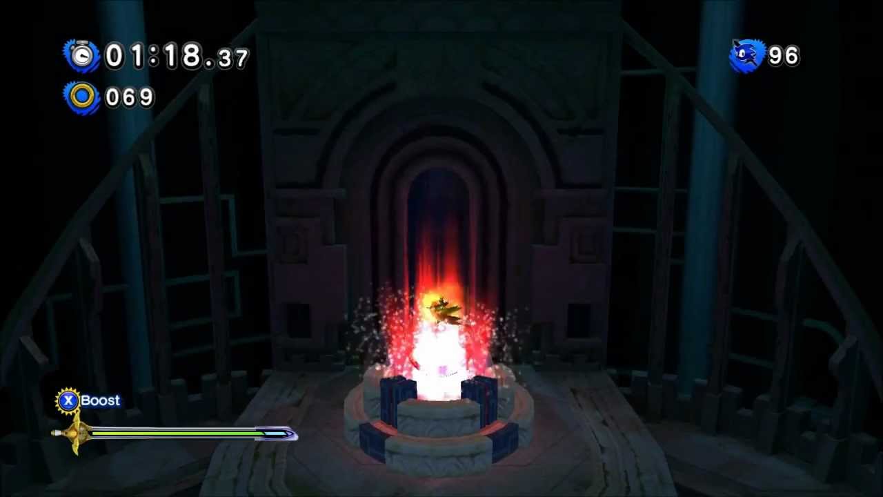 Sonic Generations mod: Excalibur Sonic