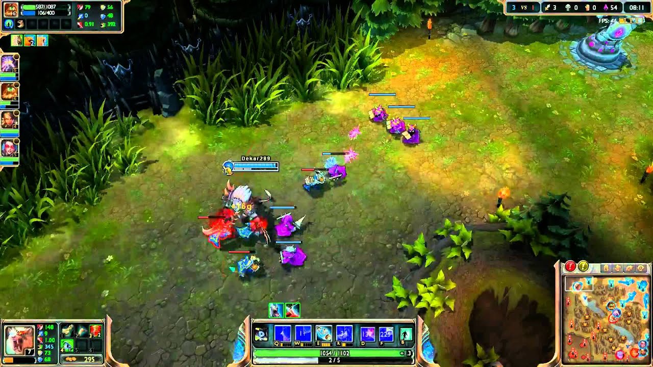 Dekar173 - Rengar vs Kha'Zix - top «Godmode» ► comeback