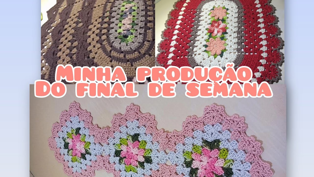 Começando a semana com correios e muitas produçãoe do final de semana #crochetlove #produção