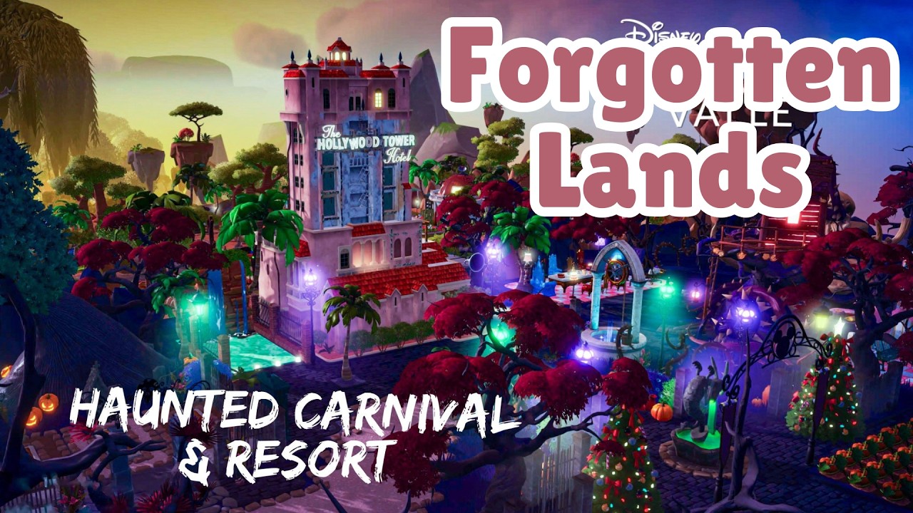 Forgotten Lands Full Tour | Haunted Carnival & Resort