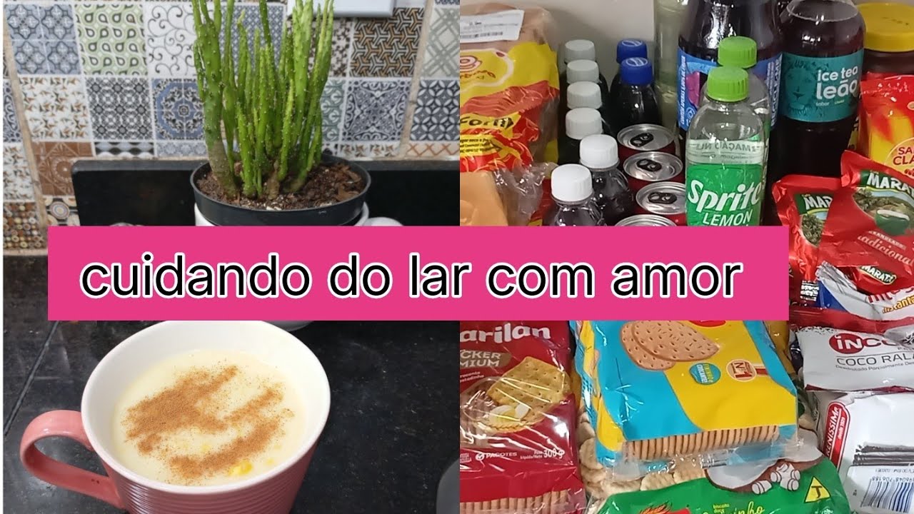Rotina de domingo/foi um dia bem produtivo/fiz as compras do mês 🙌👍🙏/cuidei do lar 🏡