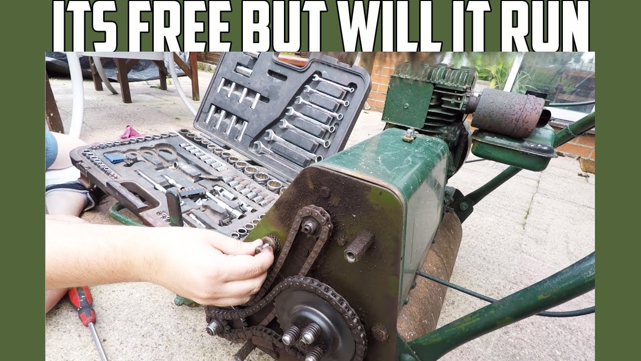 Sharon Finds A Free Webb Lawnmower - Will It Run