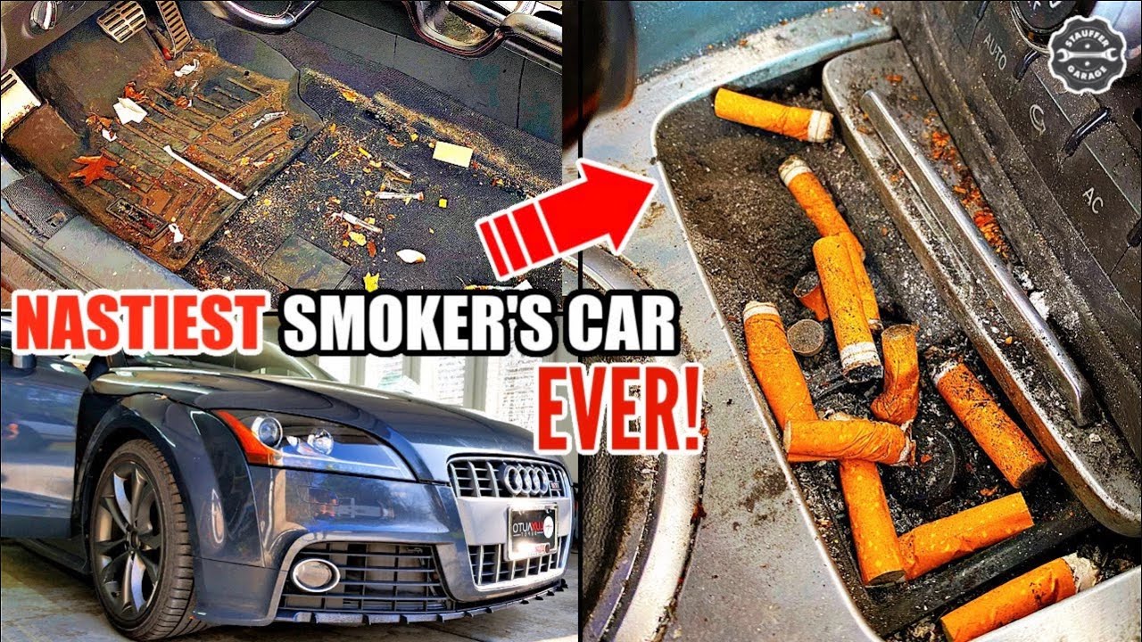 Restoring A Smoker's Disgusting Audi TT | Car Detailing Restoration