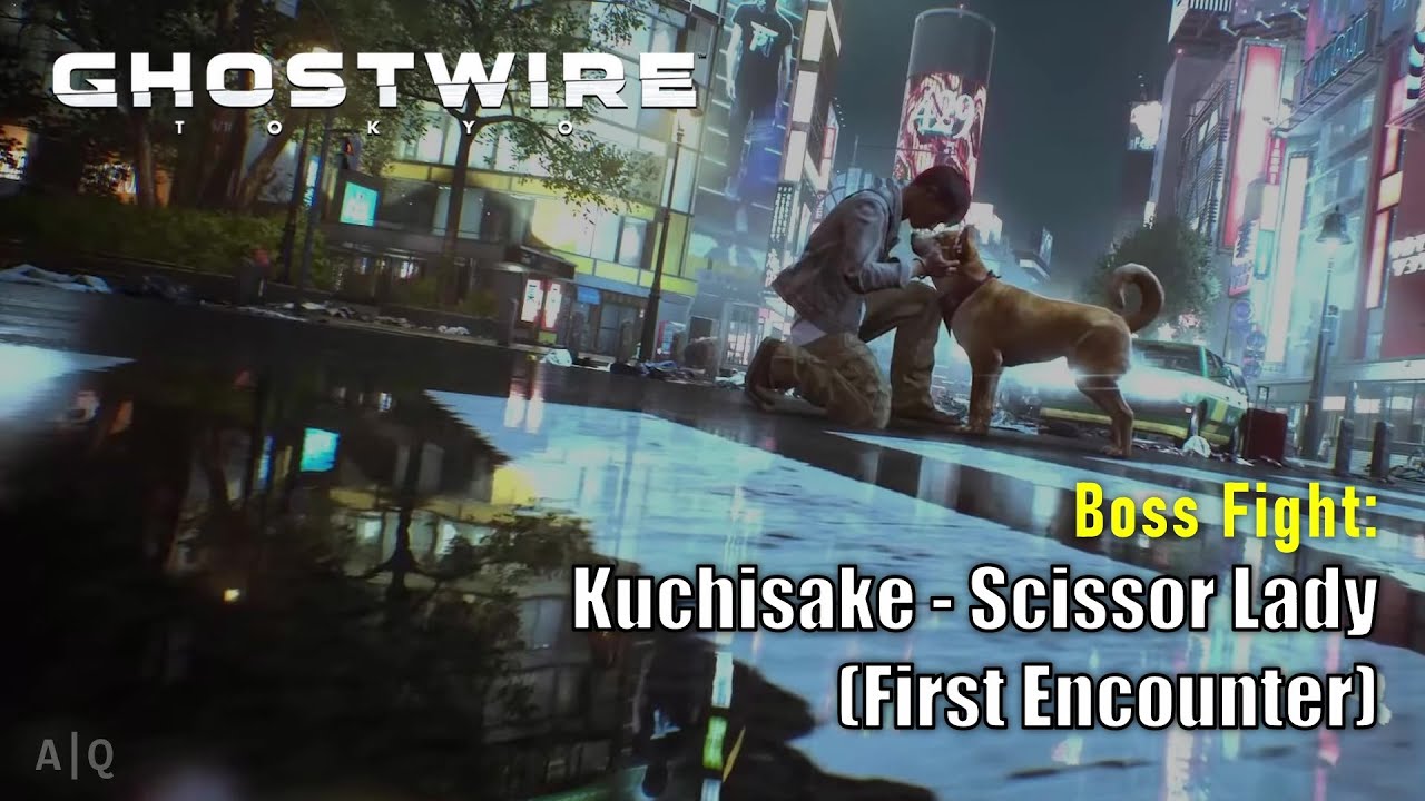 Ghostwire: Tokyo - Boss Fight - Kuchisake (First Encounter)