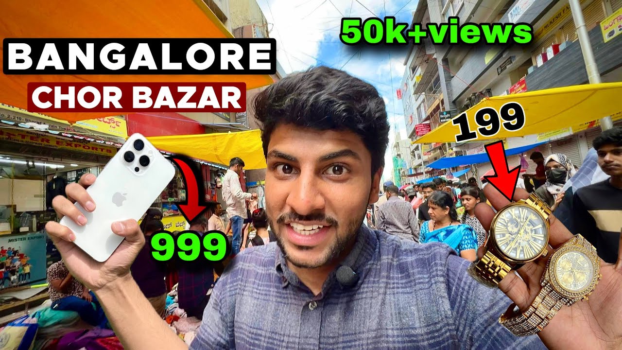 Sunday Bazaar Bangalore |Chor Bazaar🤩
