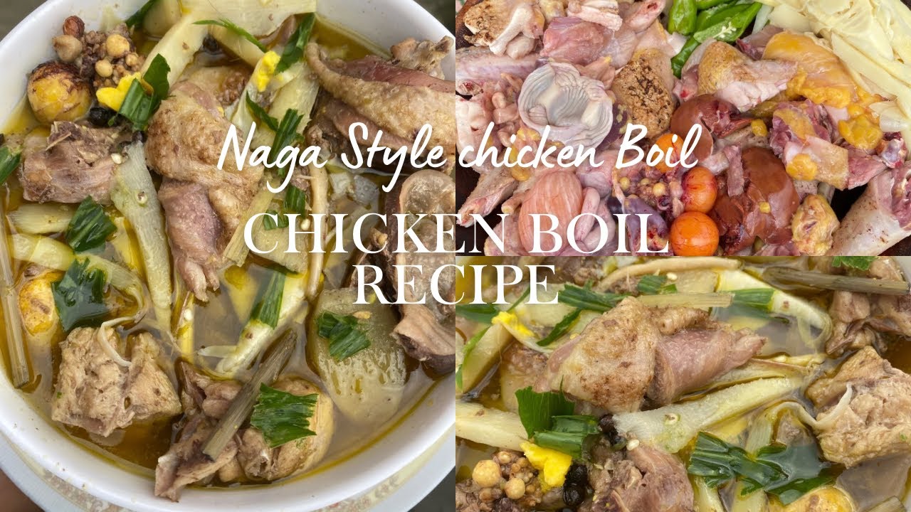 Chicken Boiled Recipe 😋 Naga style chicken boil |Healthy and Tasty Chicken Recipe |Chicken recipe 