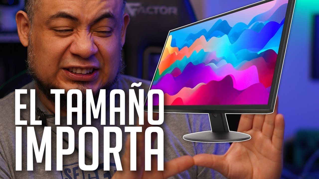 ¿Porque no debes elegir monitores grandes y mucho menos Televisores?