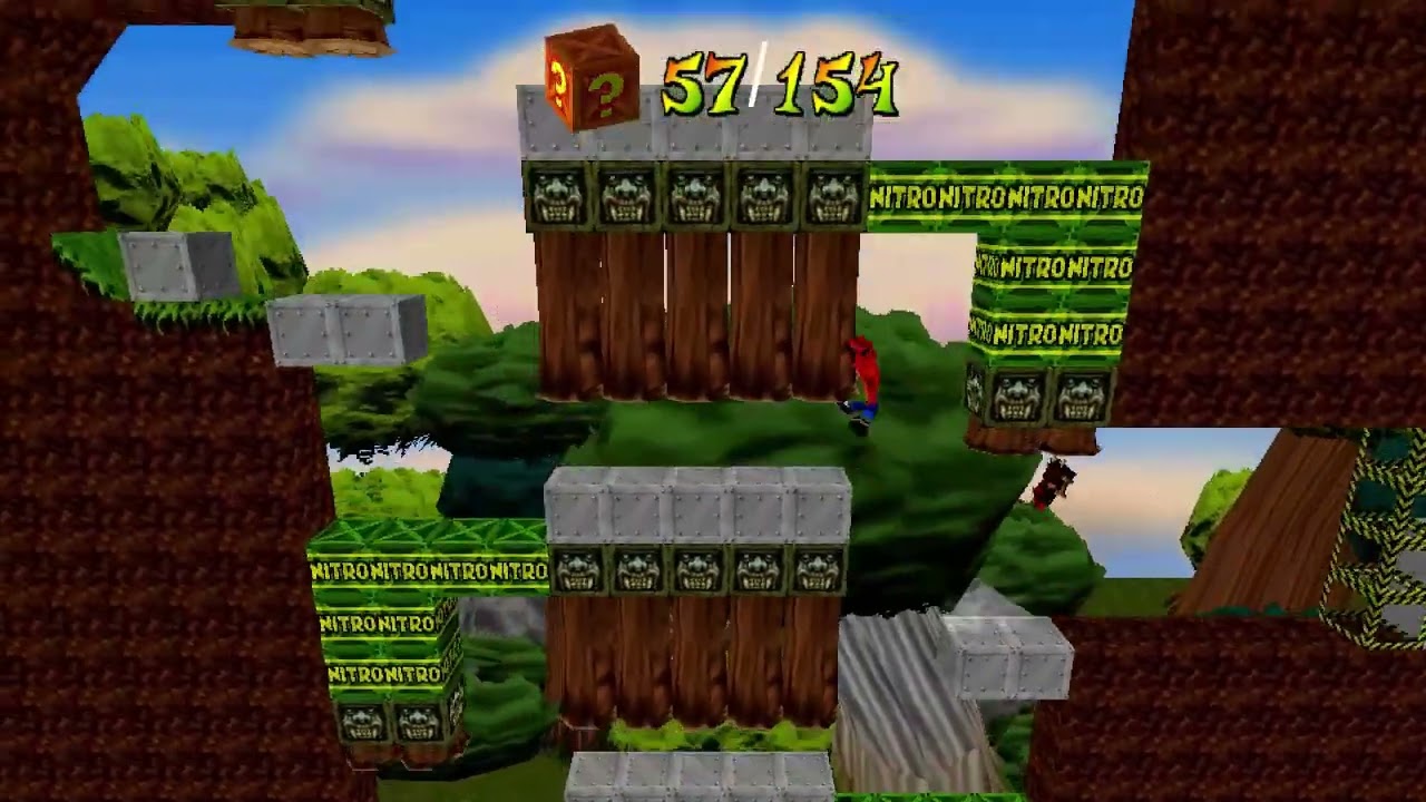 Crash Bandicoot - Back In Time Custom Level Playthrough: 
