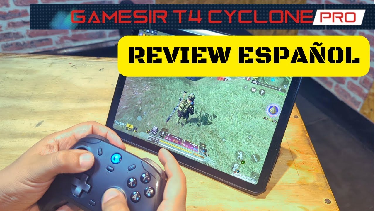 ¡QUE BUEN CONTROL! Gamesir - T4 Cyclone Pro