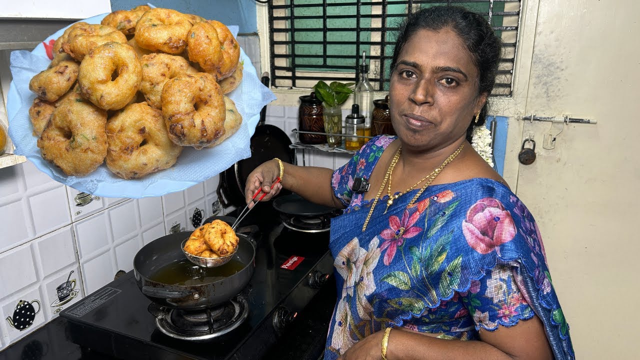 இந்த Tips & Tricks Follow பண்ணுங்க உளுந்த வடை புசுபுசுன்று Soft & Crispy ah Varum | Medu Vadai