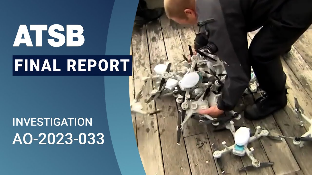 Ditching of 400 drones into Victoria Harbour