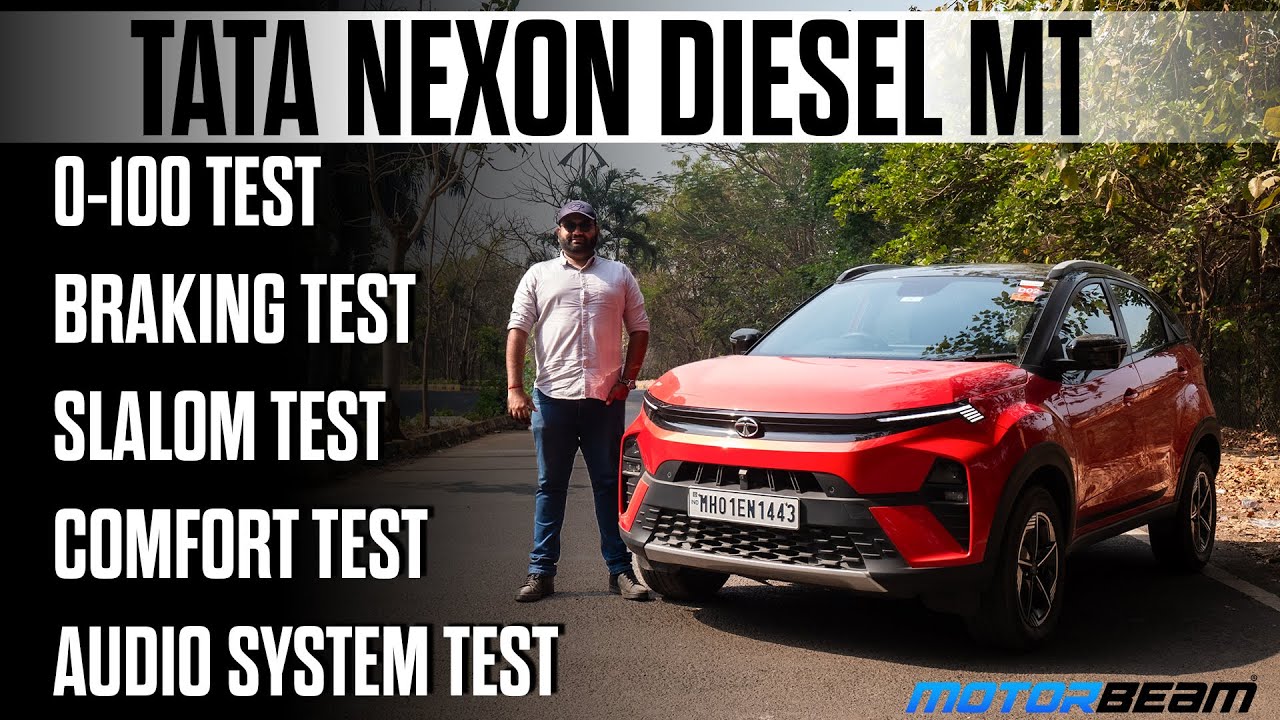 Tata Nexon Diesel MT - 10 Real-Life Tests