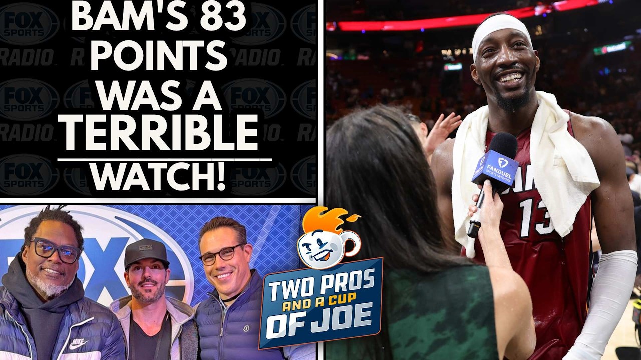 Did Bam Adebayo’s 83 Prove There’s a Problem in the NBA? | 2 Pros and a Cup of Joe